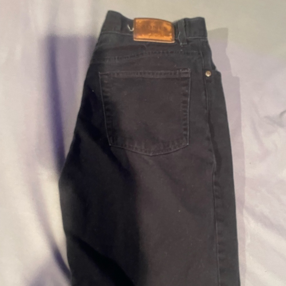 black pants